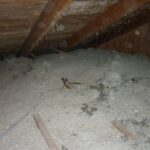 Attic Wiring in Insulation