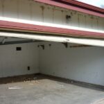 Damaged Garage Door